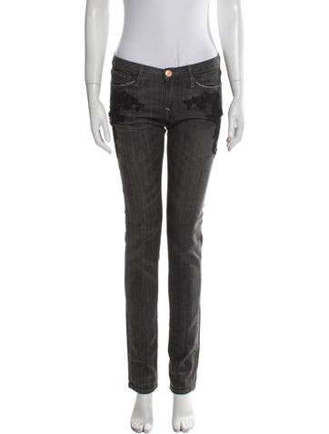 Behnaz Sarafpour Jeans Low-Rise Skinny Leg S