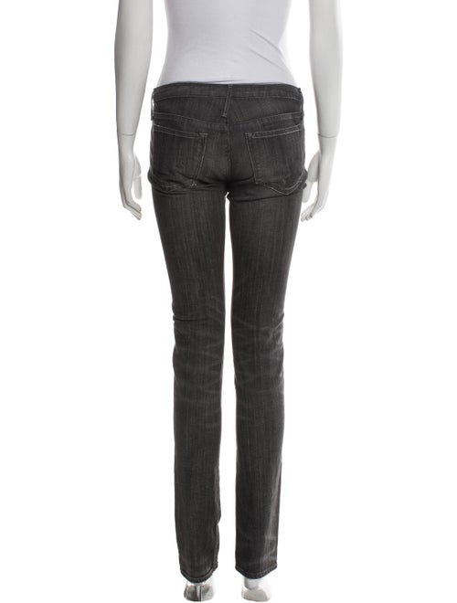 Behnaz Sarafpour Low-Rise Skinny Leg Jeans