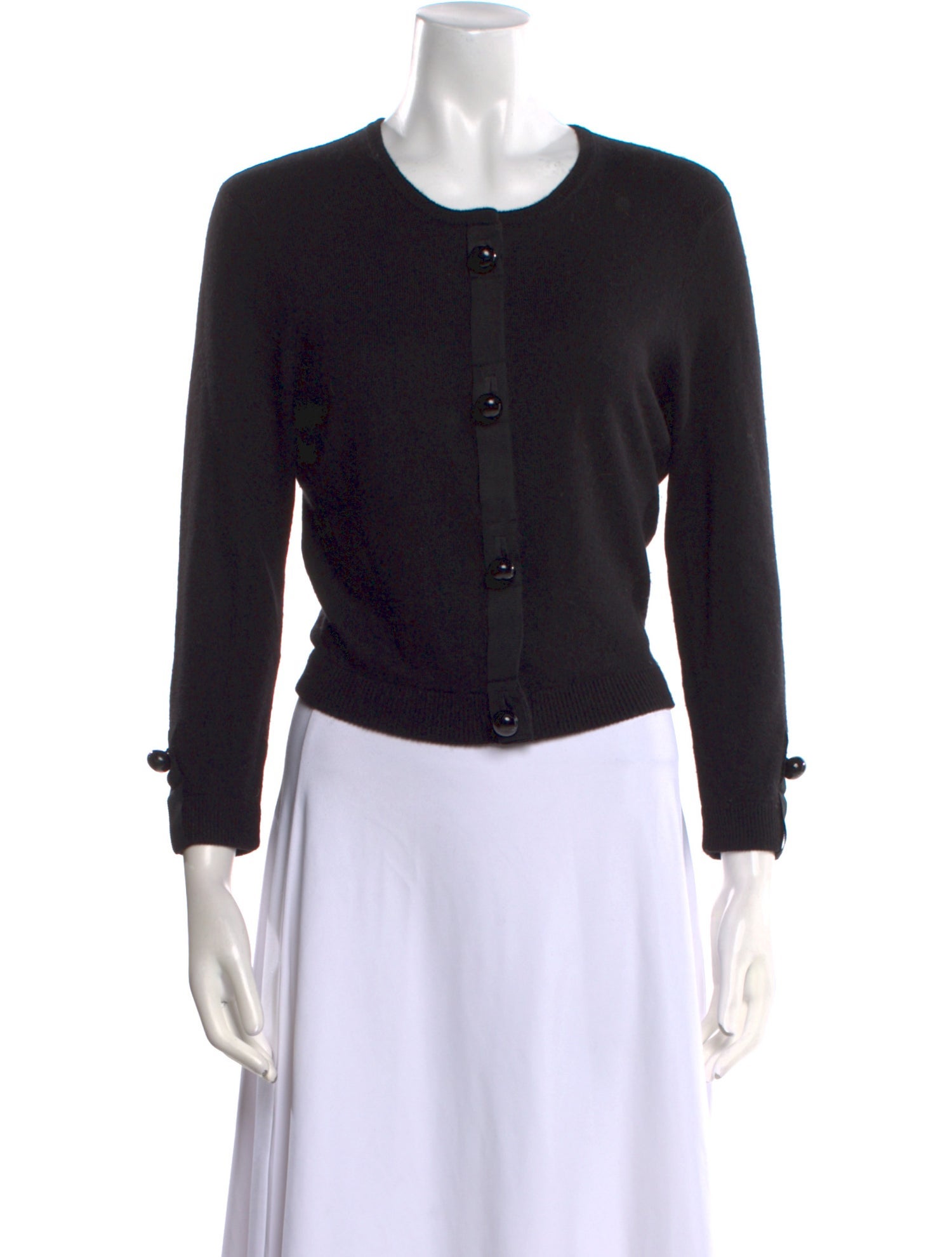 Behnaz Sarafpour Silk Scoop Neck Sweater