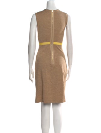 Behnaz Sarafpour Wool Knee-Length Dress