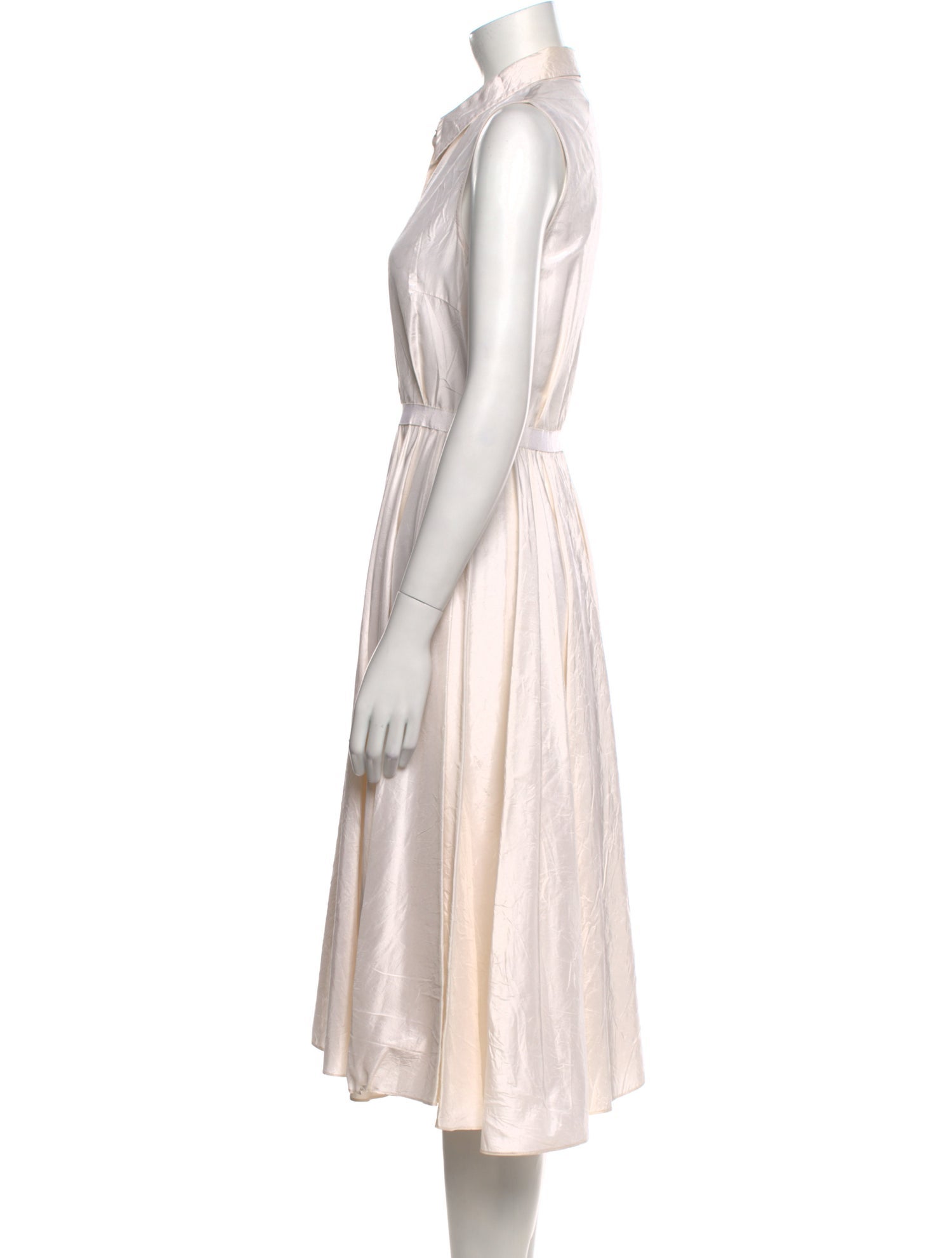 Behnaz Sarafpour Silk Midi Length Dress