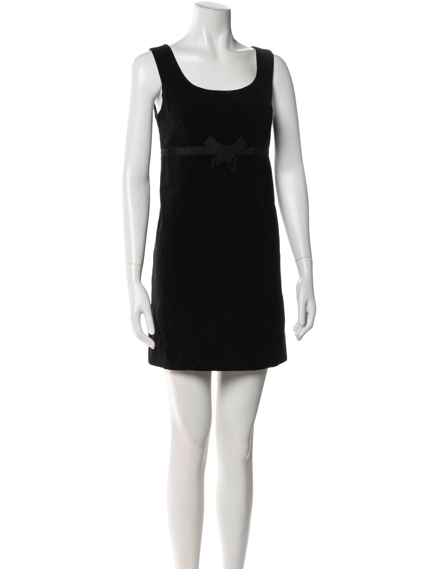 Behnaz Sarafpour Scoop Neck Mini Dress