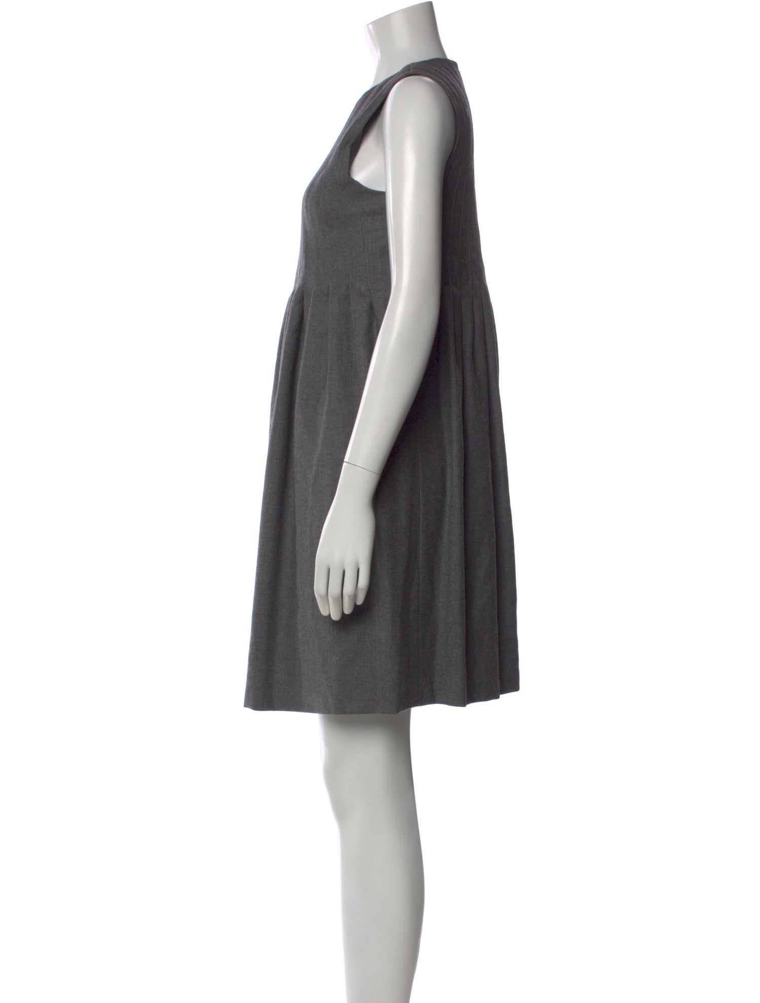 Behnaz Sarafpour Crew Neck Mini Dress