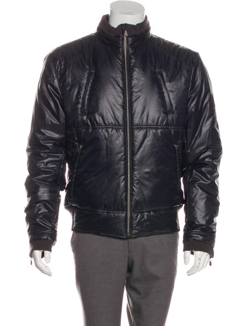 Belstaff Padded Zip Jacket navy