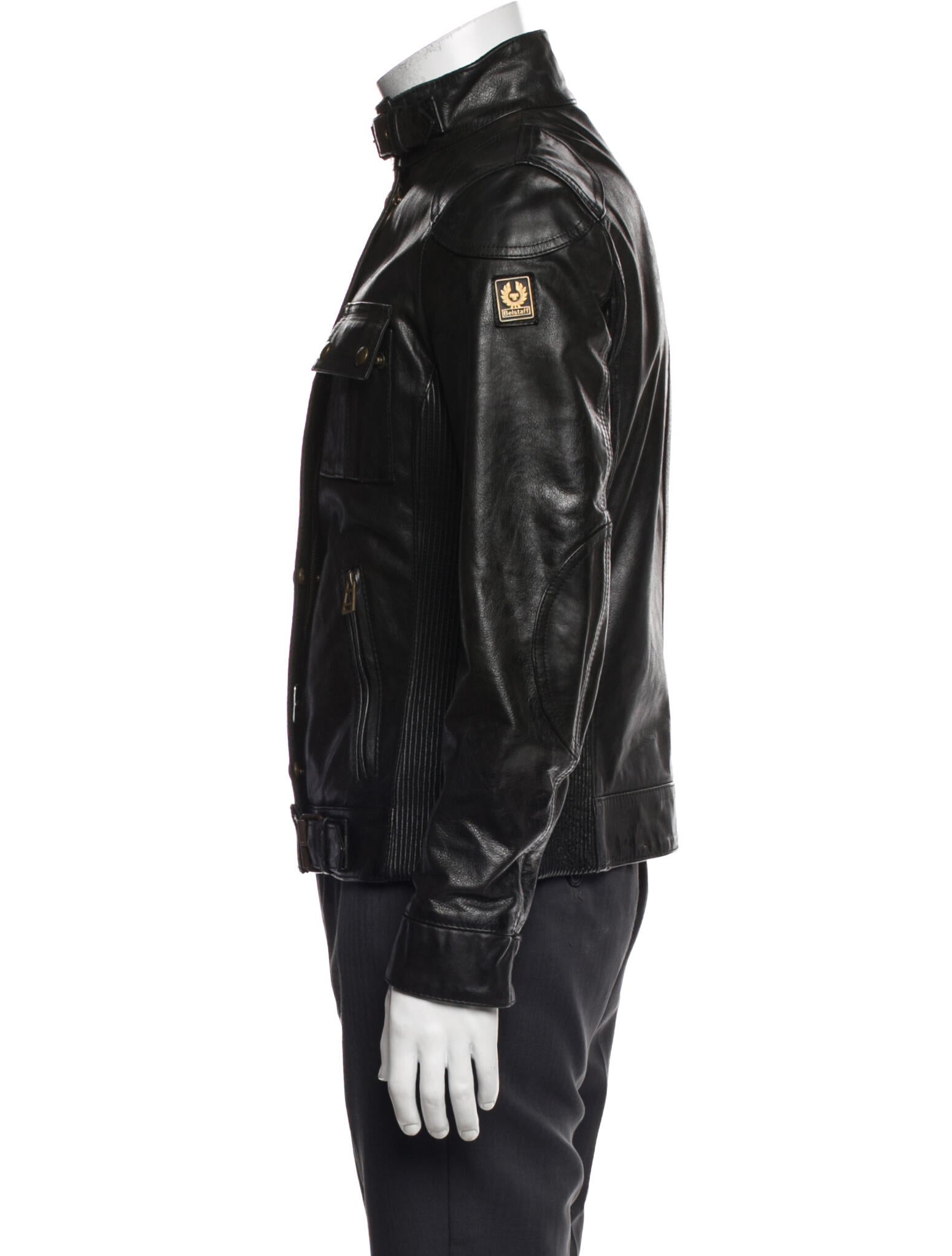 Belstaff Leather Biker Jacket