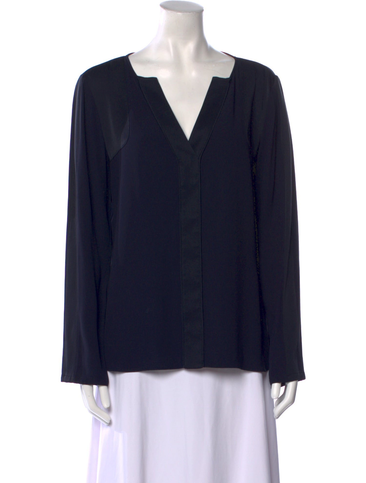 Belstaff V-Neck Long Sleeve Blouse