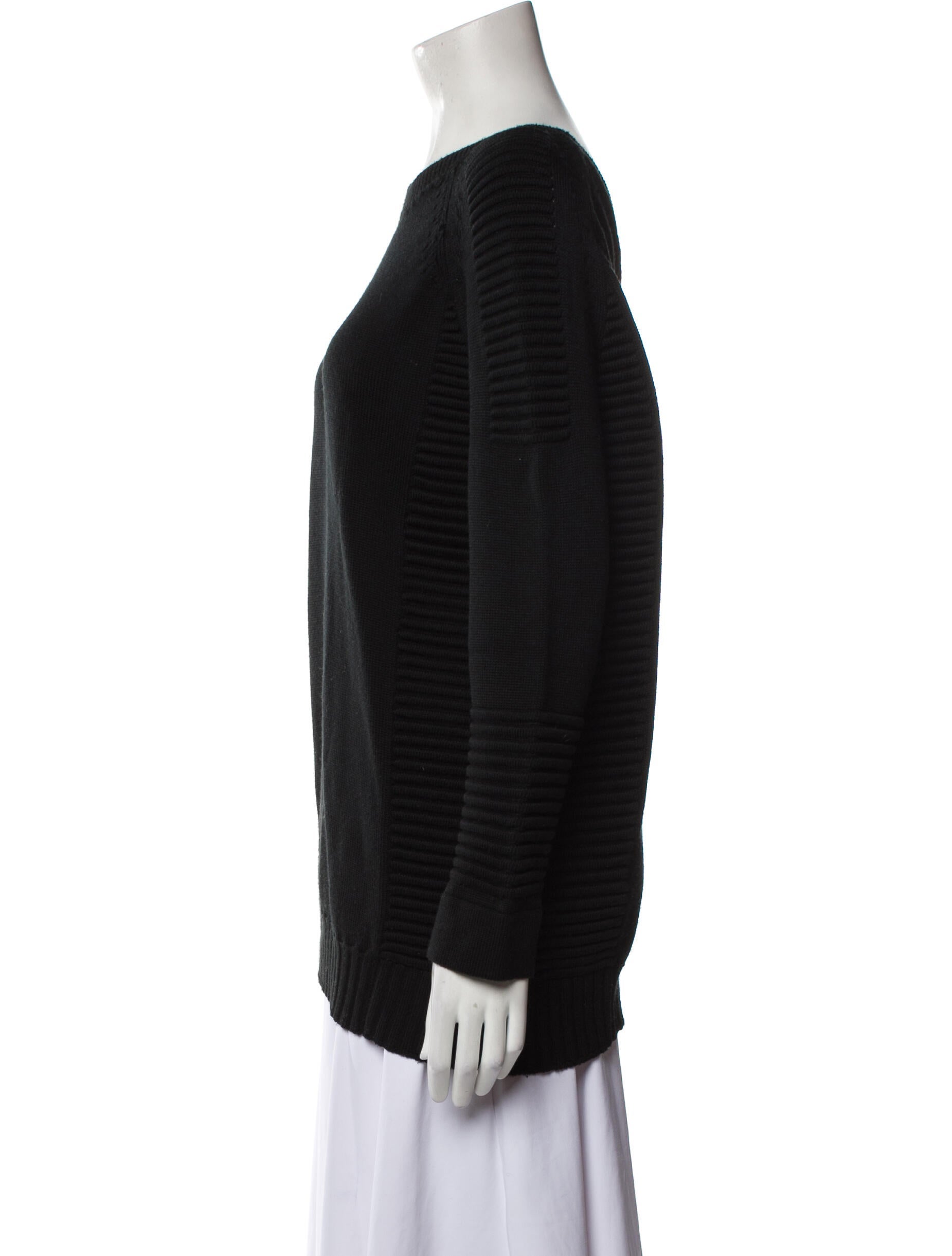 Belstaff Wool Bateau Neckline Sweater
