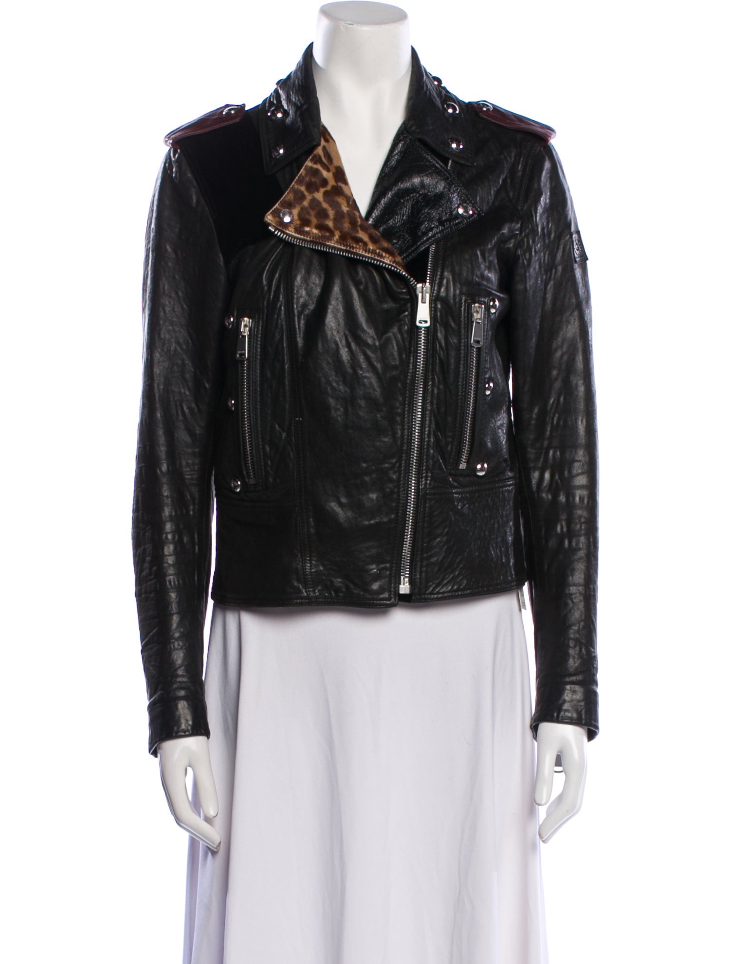Belstaff Leather Biker Jacket