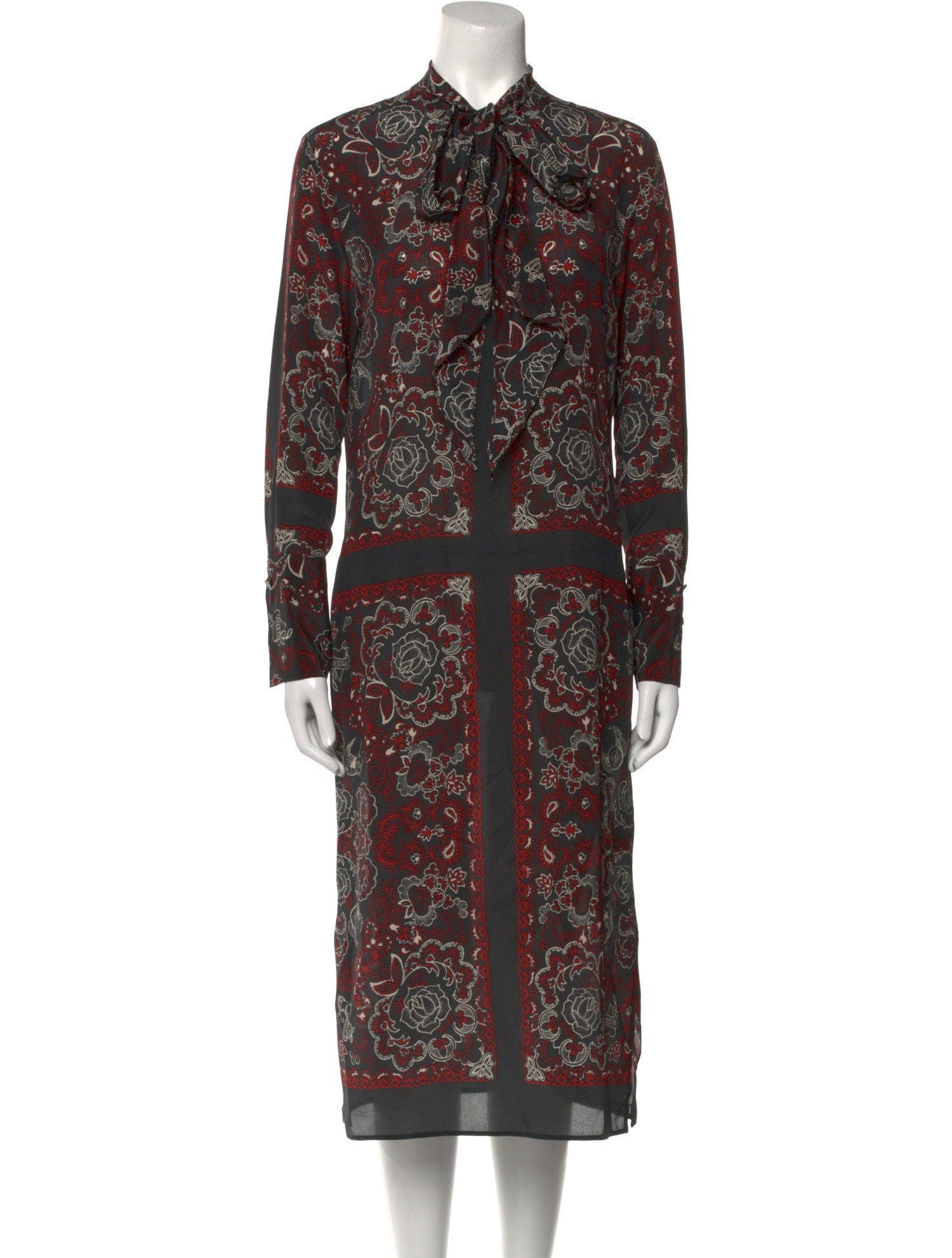 Belstaff Silk Midi Length Dress