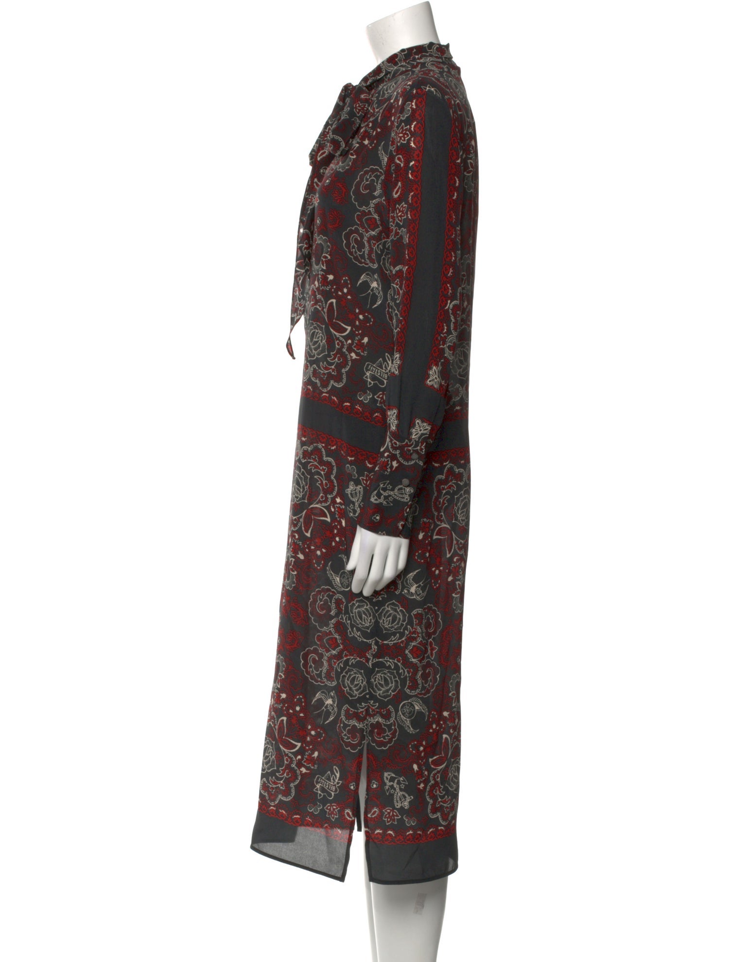 Belstaff Silk Midi Length Dress