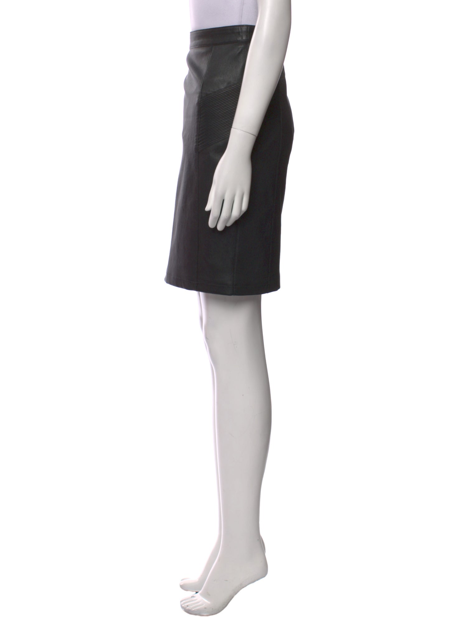 Belstaff Leather Mini Skirt