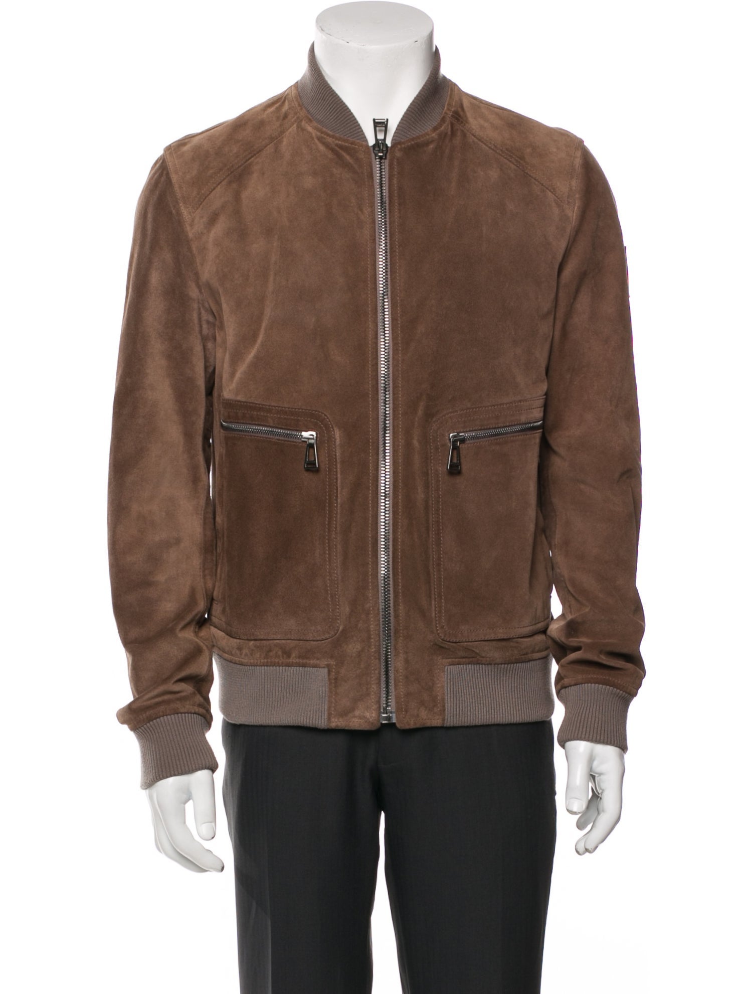Belstaff Leather Bomber Jacket