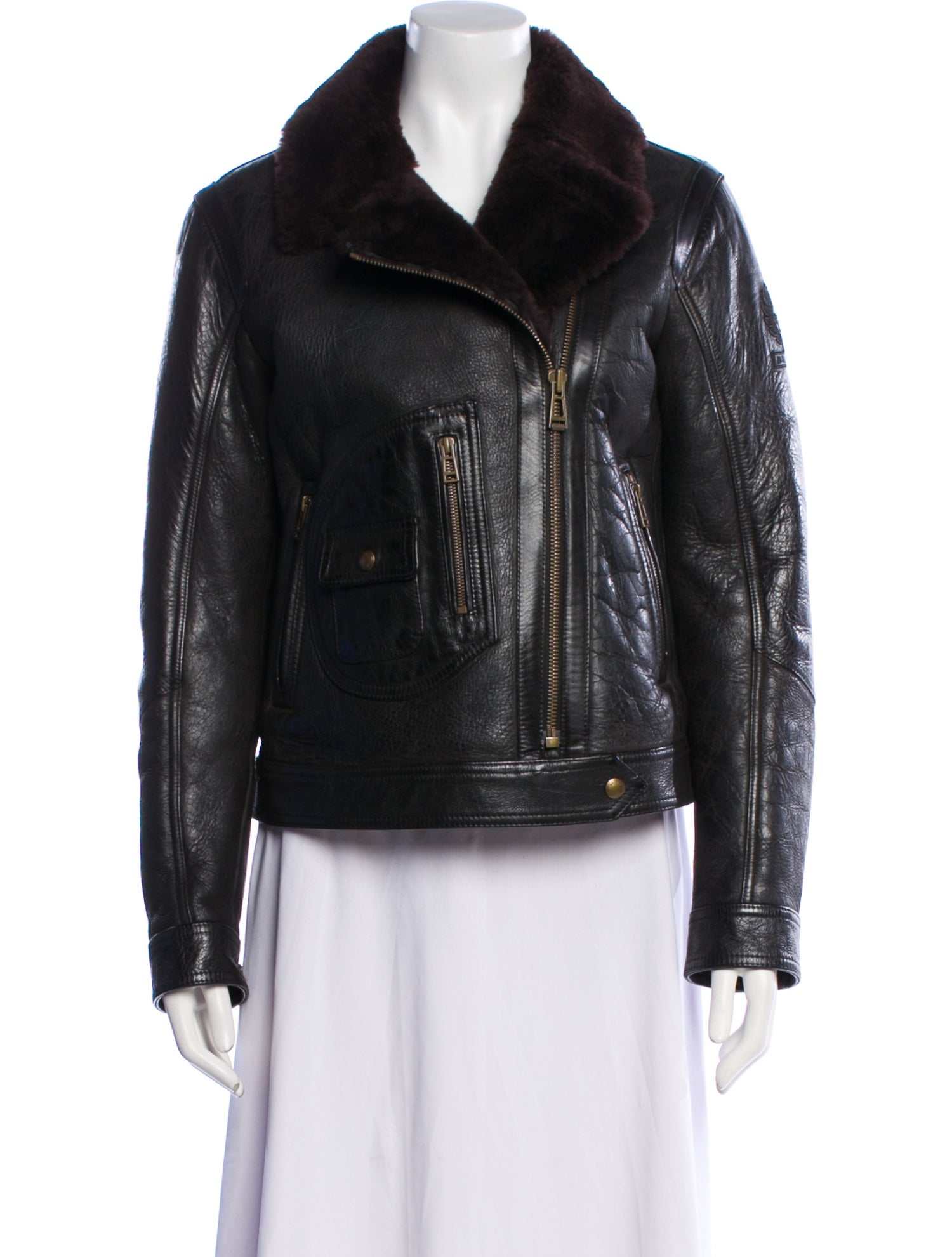 （セレブ御用達）Alice+Olivia フェイクファージャケット セレブ御用達）Alice+Olivia フェイクファージャケット (Alice+