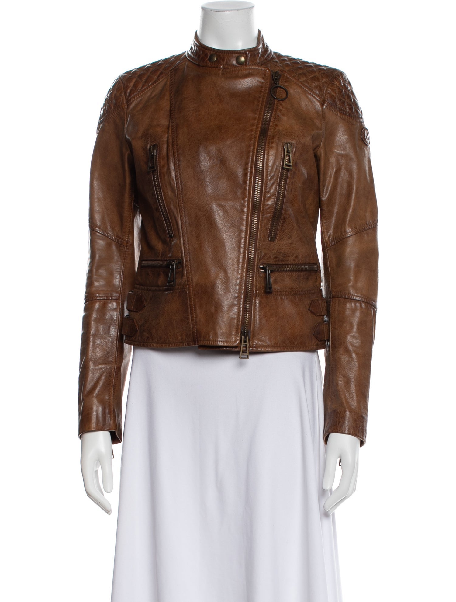 Belstaff Leather Biker Jacket