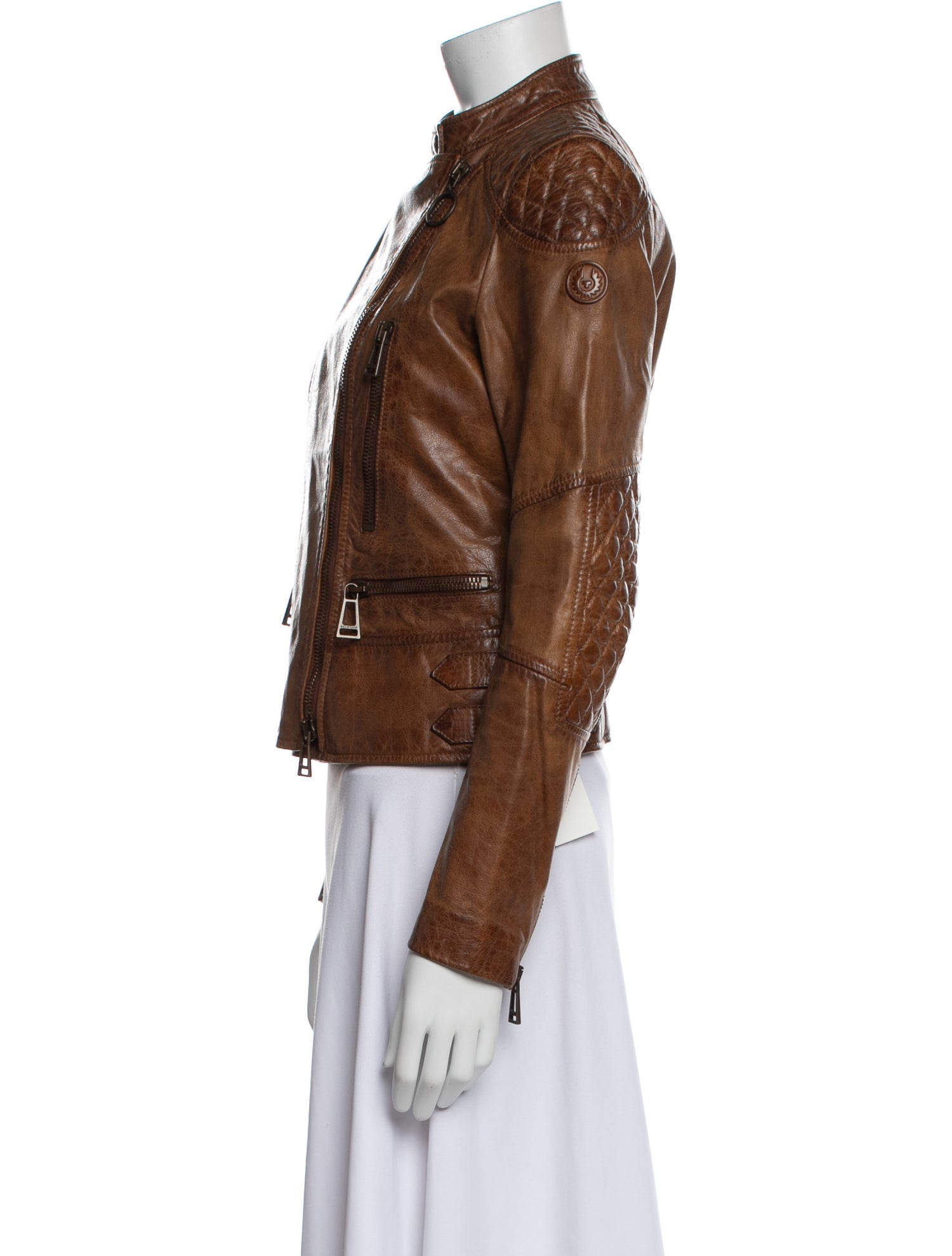 Belstaff Leather Biker Jacket