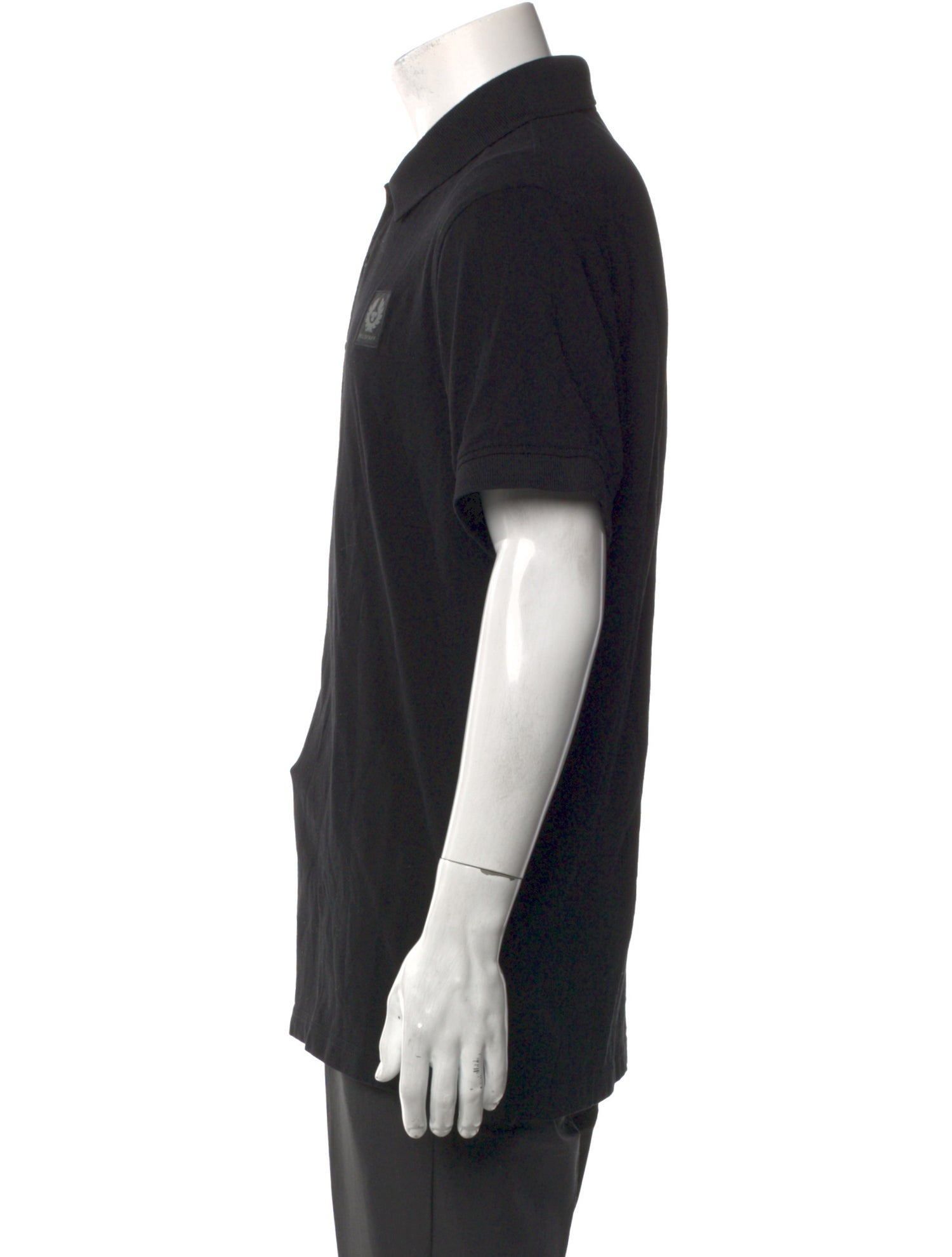 Belstaff Collar Short Sleeve Polo Shirt