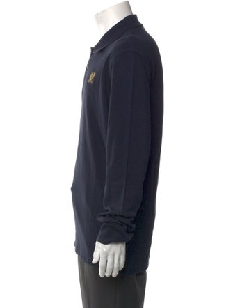 Belstaff Collar Long Sleeve Polo Shirt