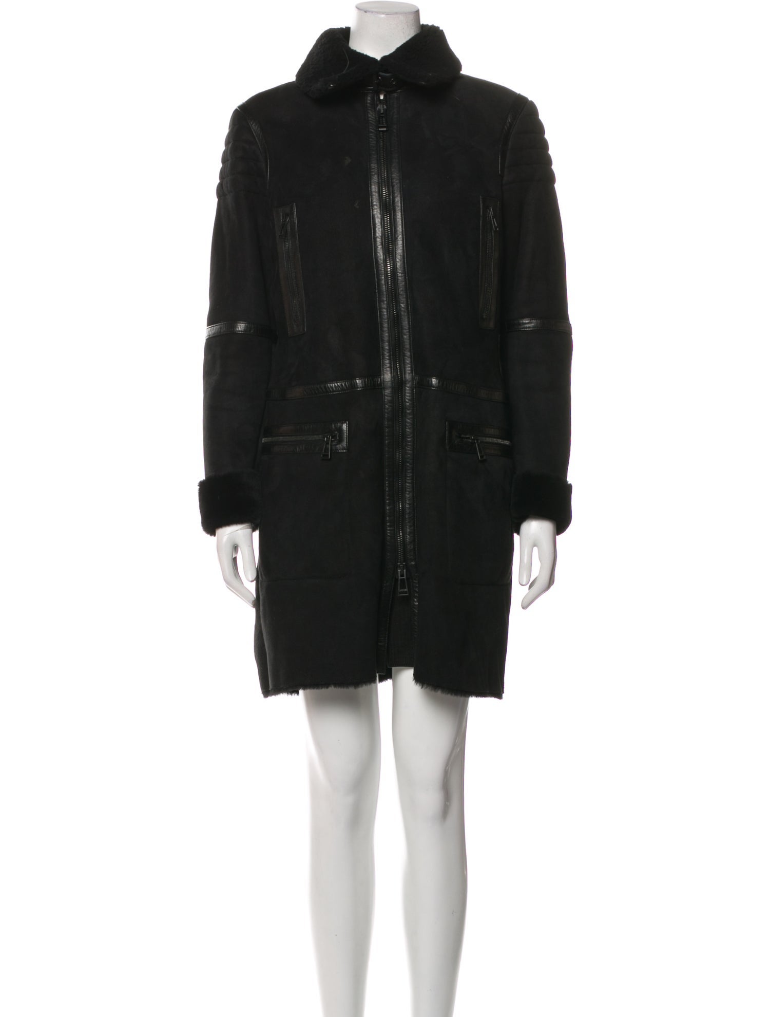 Belstaff Shearling Fur Coat