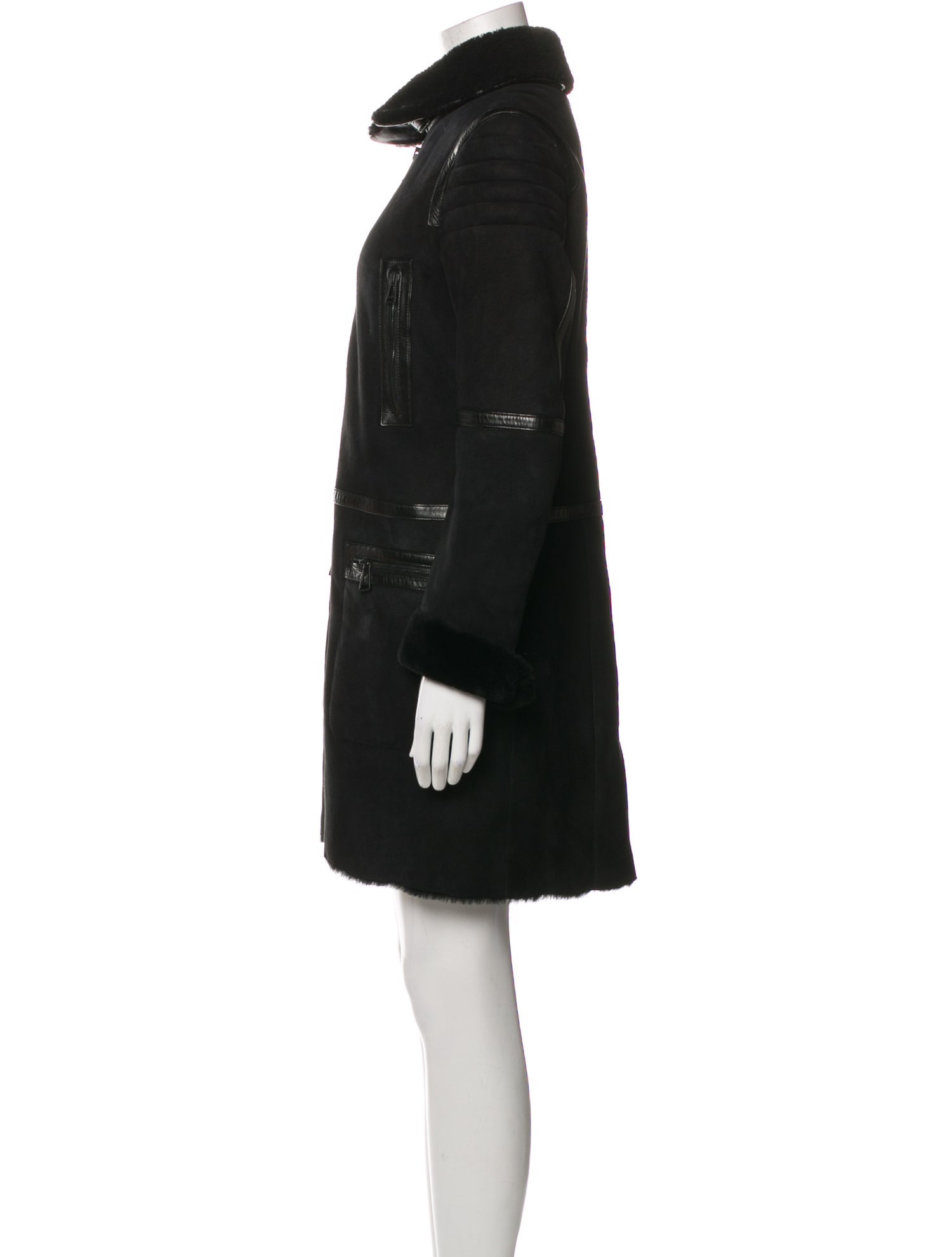 Belstaff Shearling Fur Coat