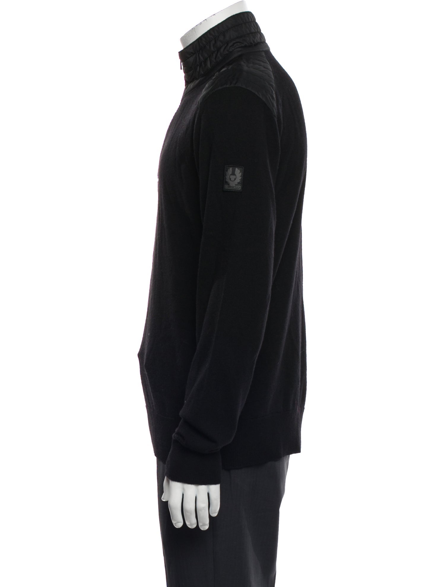Belstaff Merino Wool Turtleneck Polo Sweater
