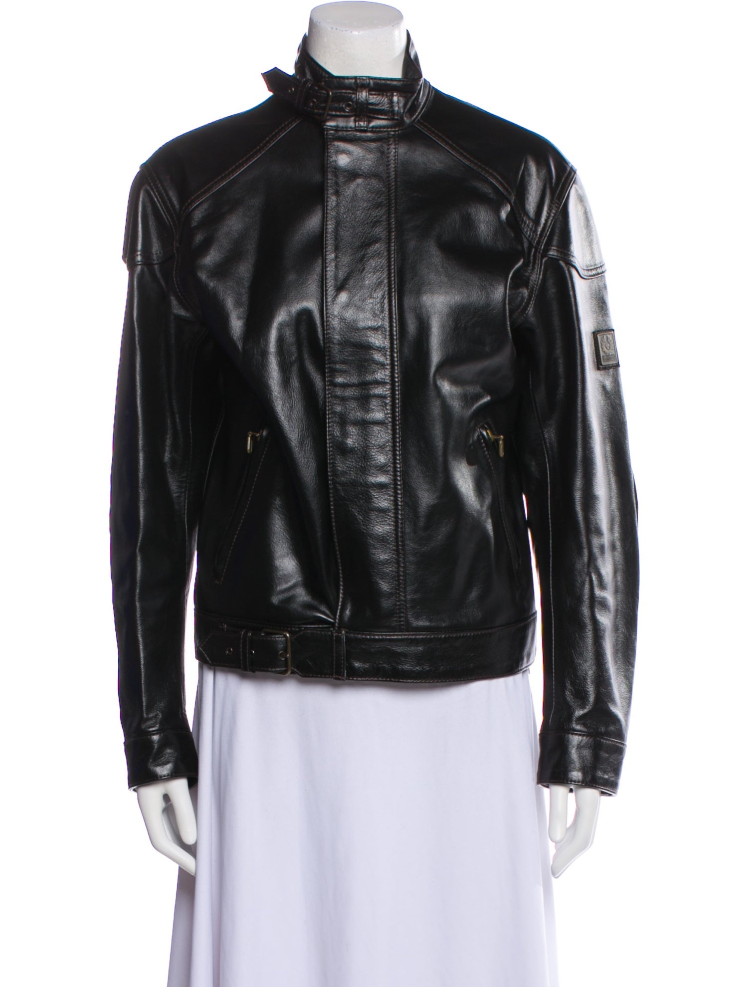 Belstaff Leather Biker Jacket