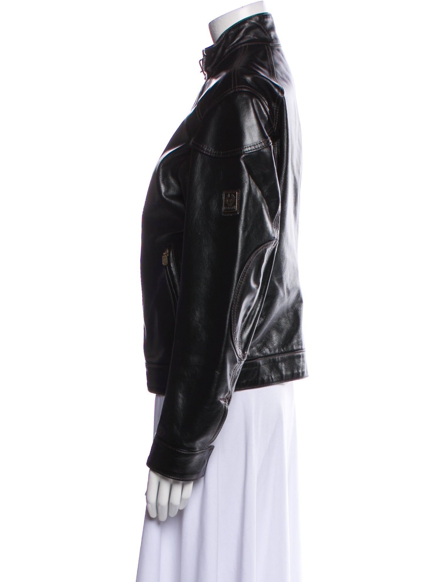 Belstaff Leather Biker Jacket