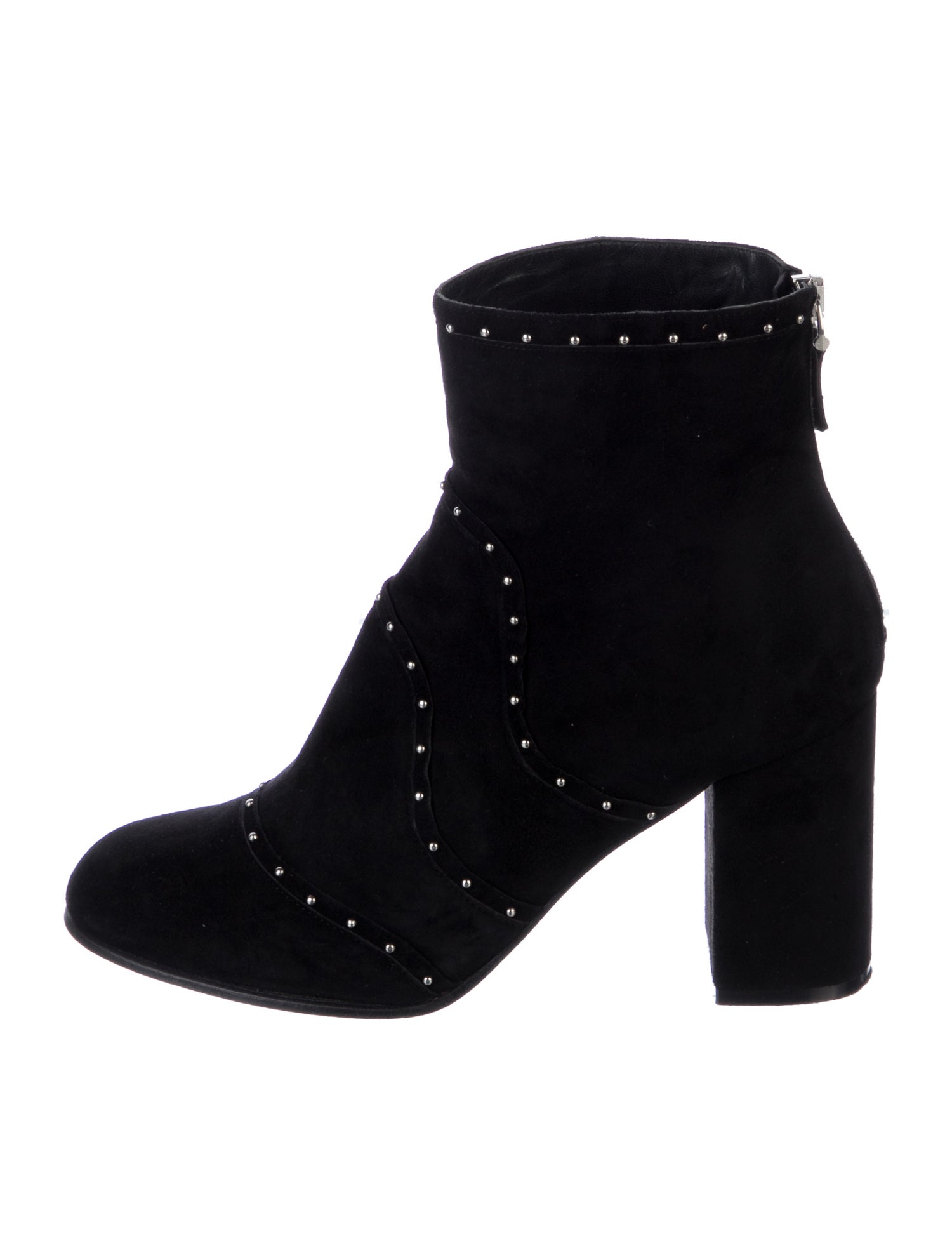 Belstaff Suede Studded Accents Boots