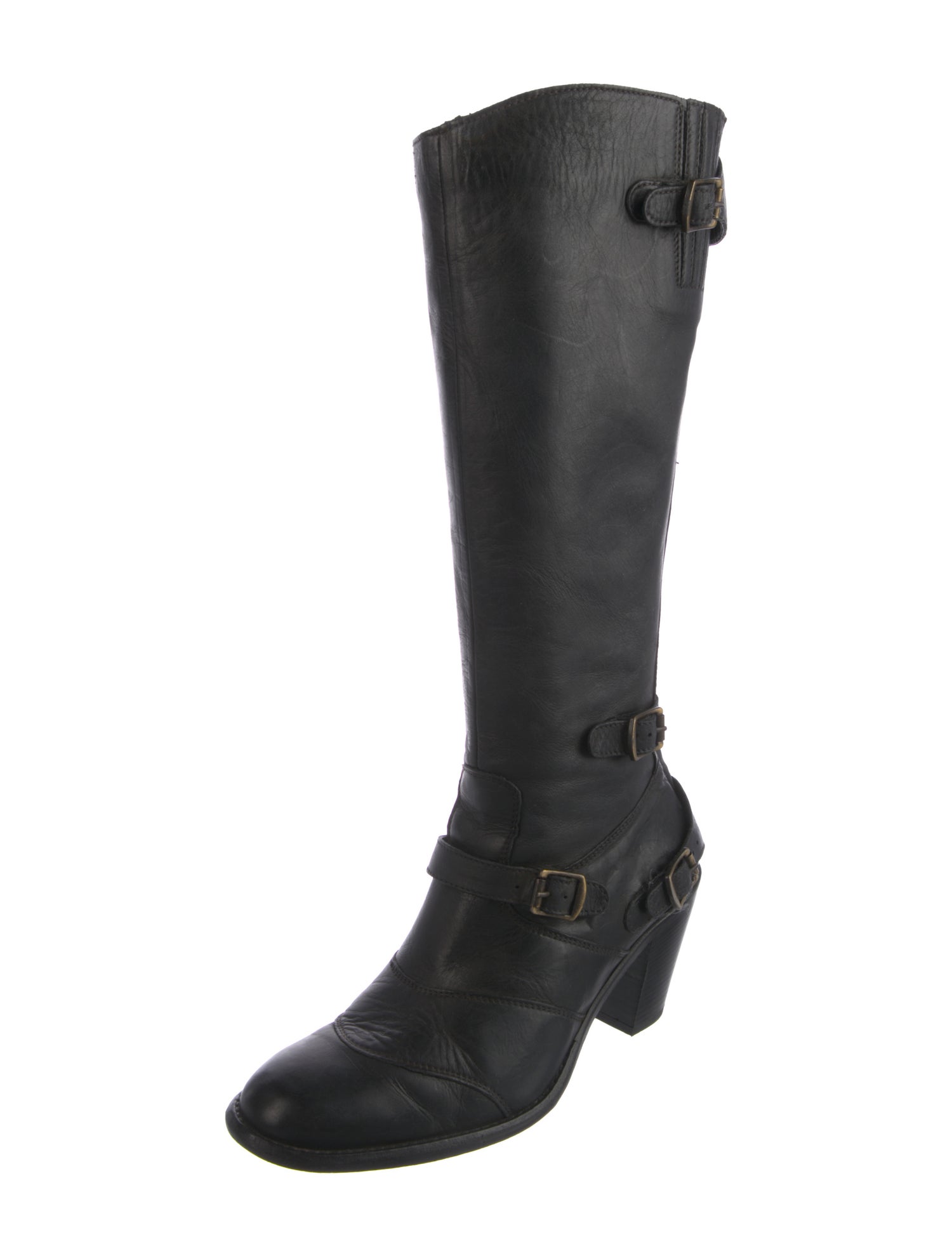Belstaff Leather Riding Boots