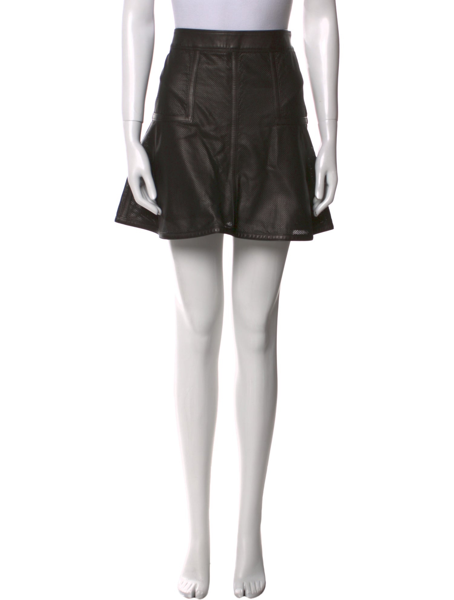 Belstaff Leather Mini Skirt