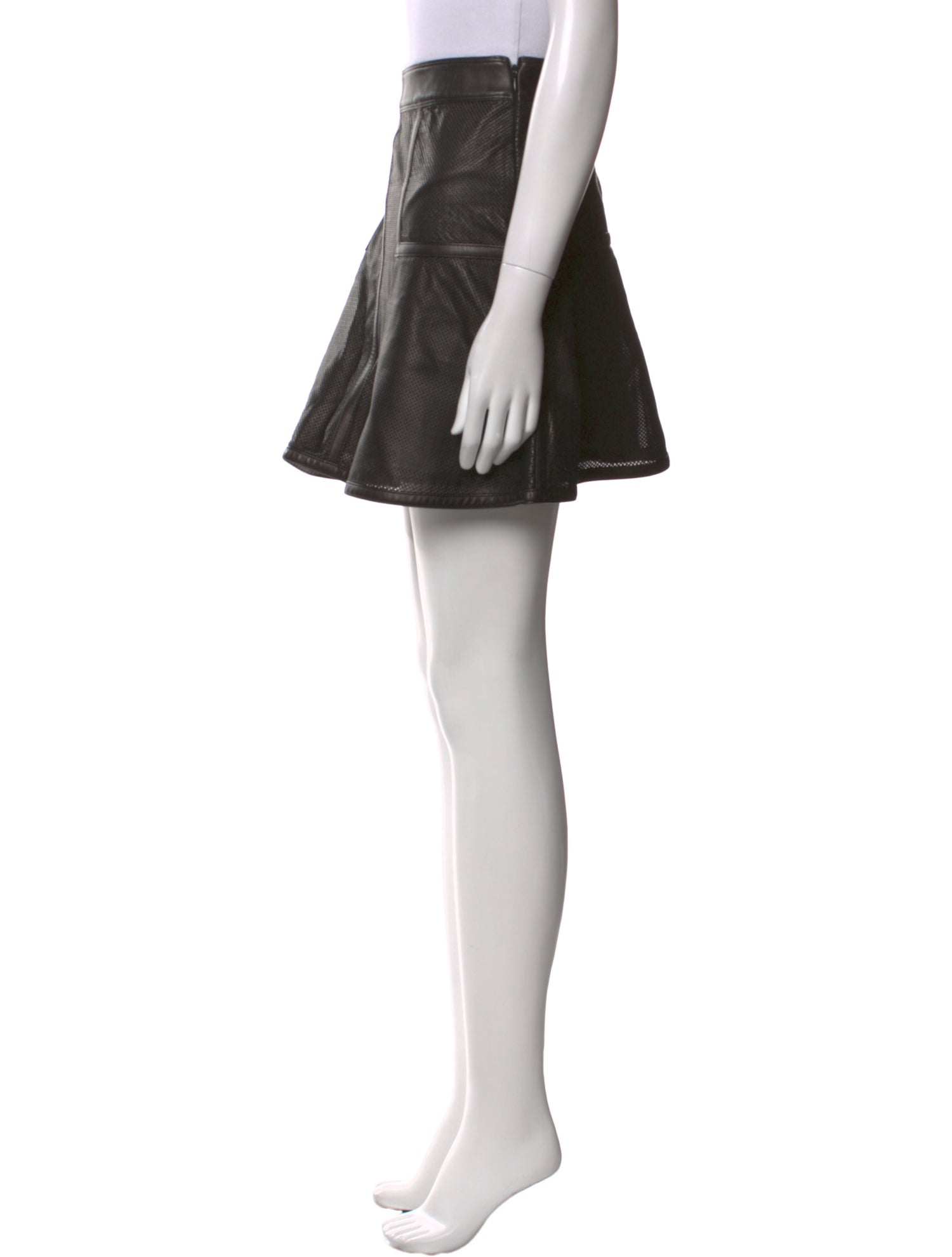 Belstaff Leather Mini Skirt