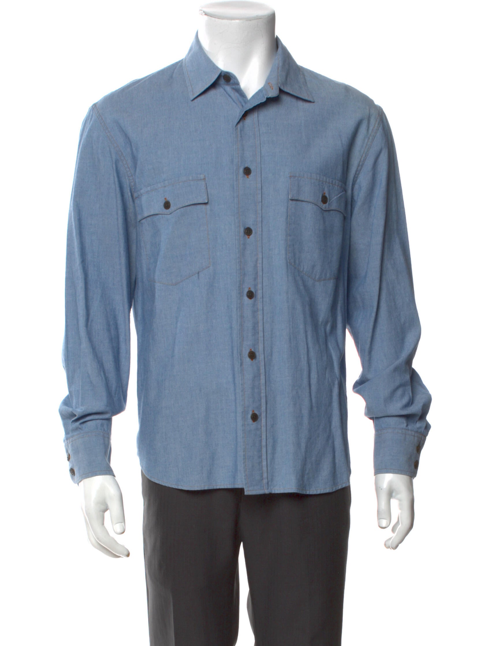 Belstaff Long Sleeve Denim Shirt