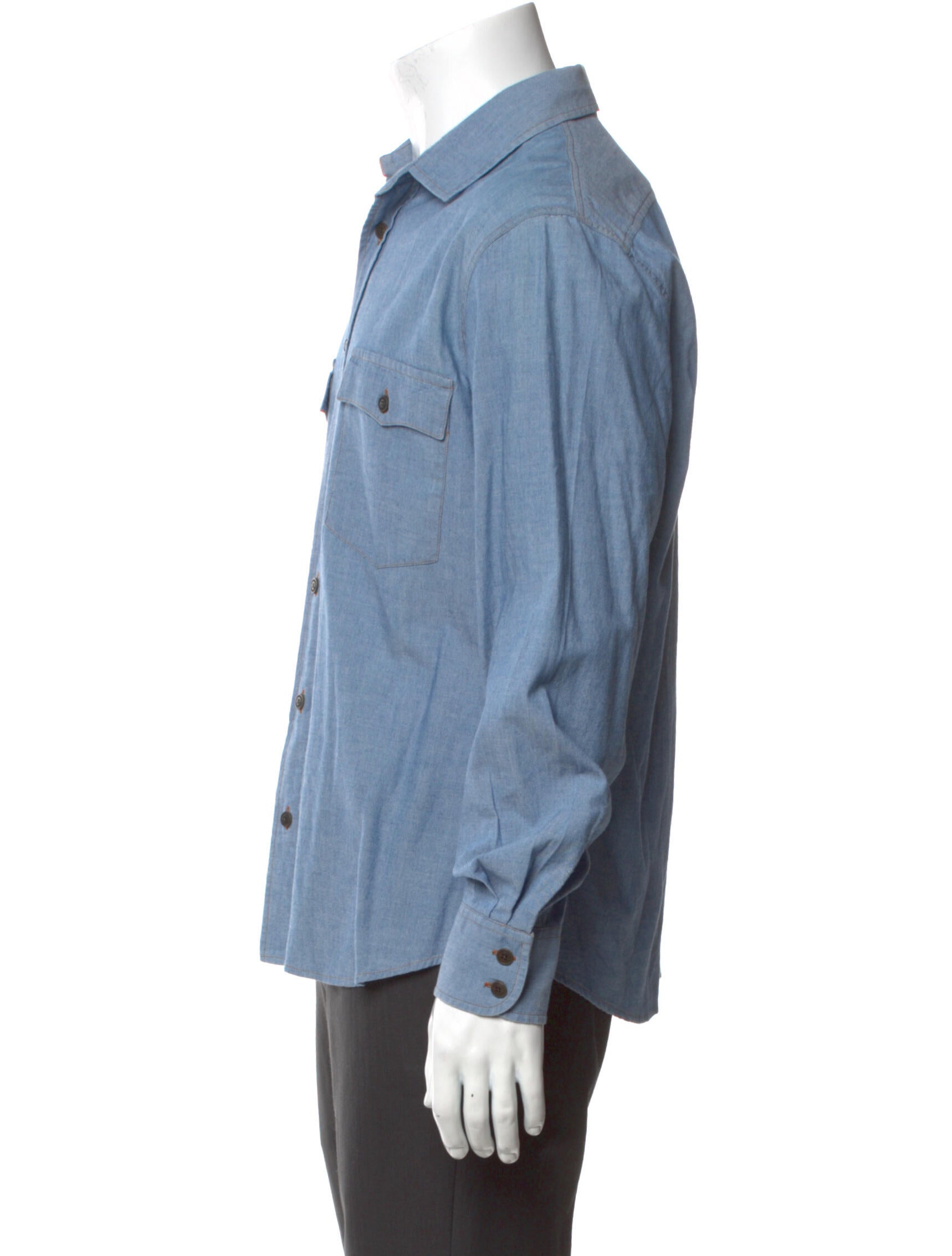 Belstaff Long Sleeve Denim Shirt