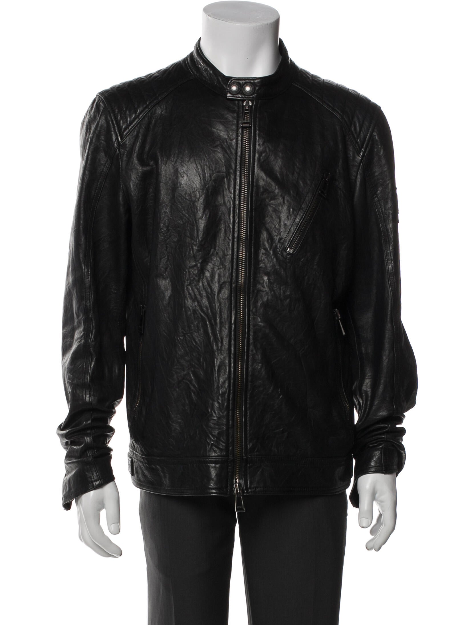 Belstaff Leather Moto Jacket