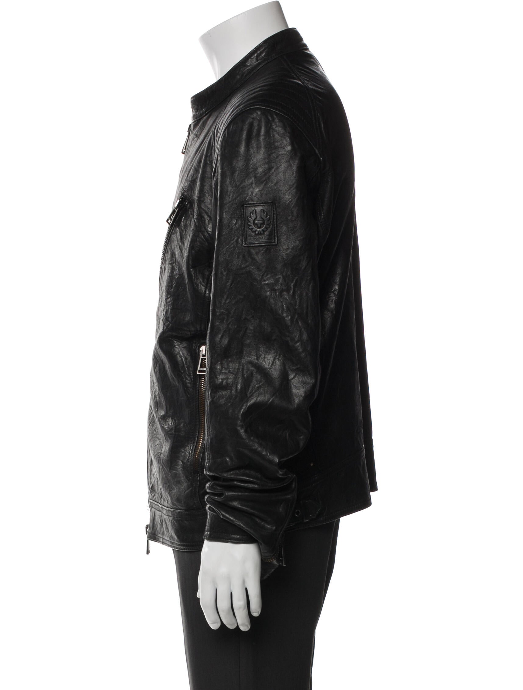 Belstaff Leather Moto Jacket