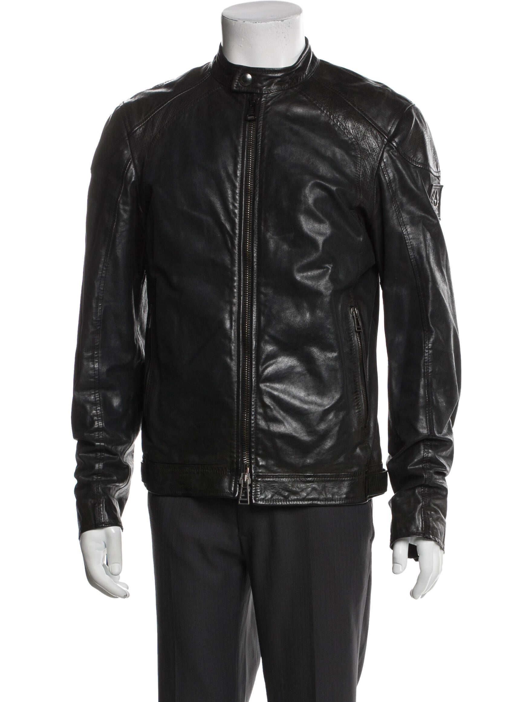Belstaff Leather Moto Jacket