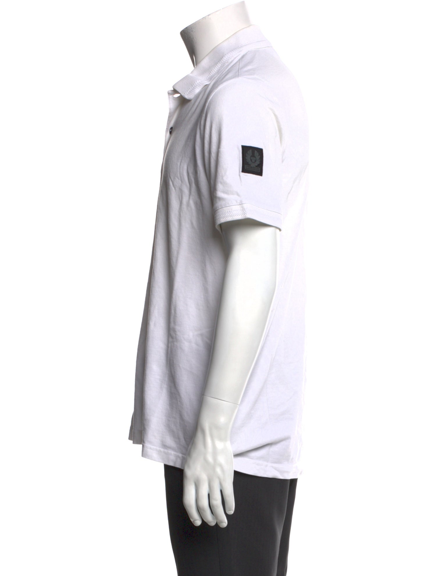 Belstaff Collar Short Sleeve Polo Shirt