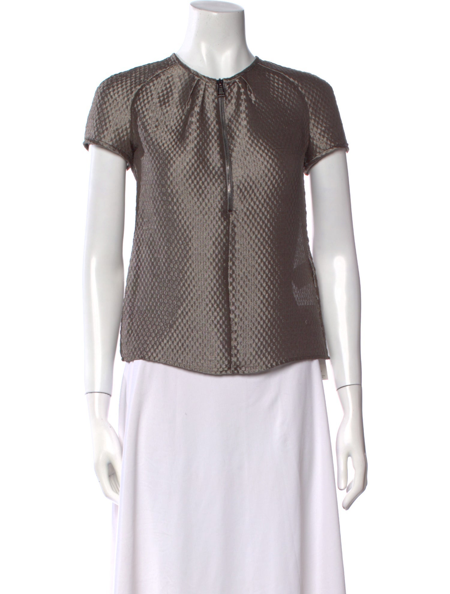 Belstaff Crew Neck Short Sleeve Top