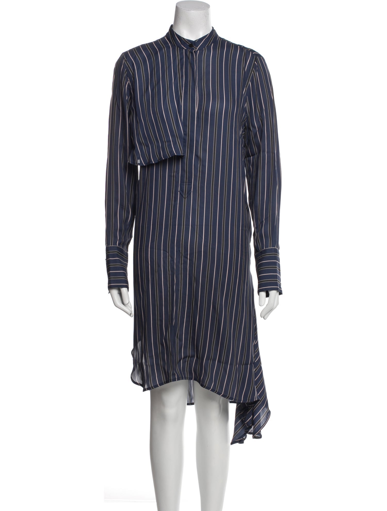 Belstaff Striped Midi Length Dress