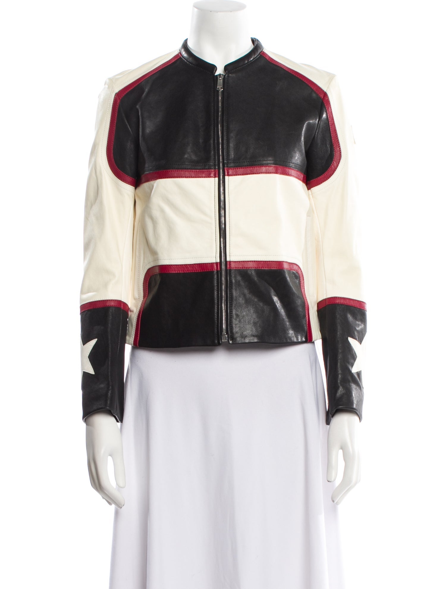 Belstaff Striped Bomber Jacket