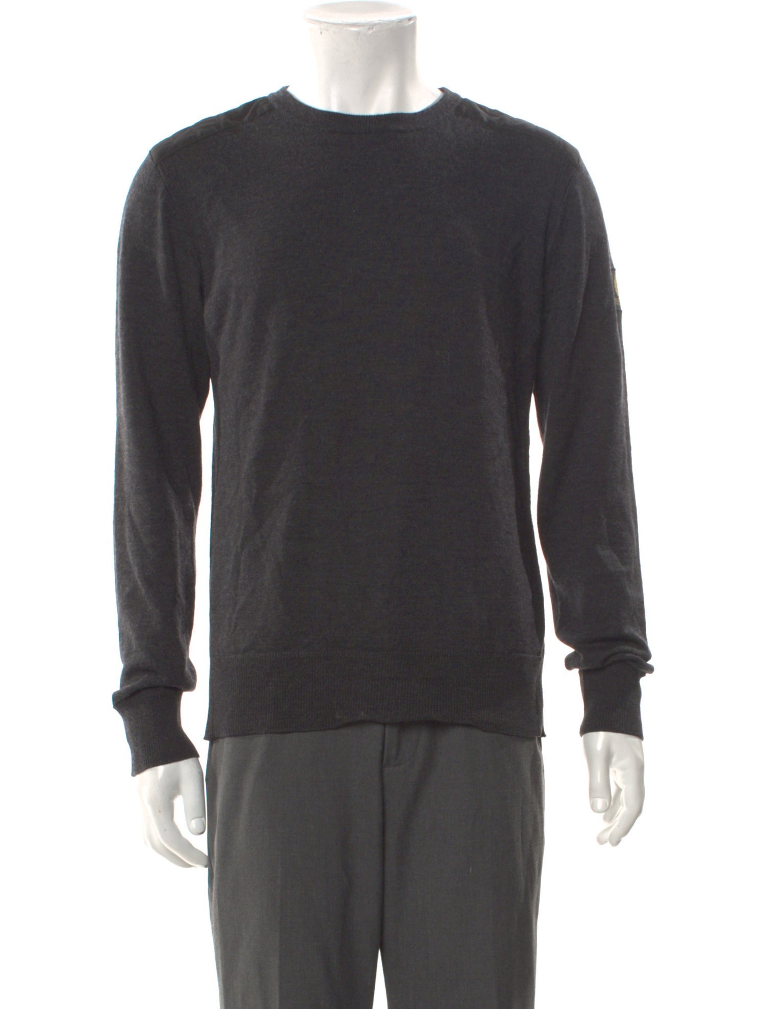 Belstaff Virgin Wool Crew Neck Pullover