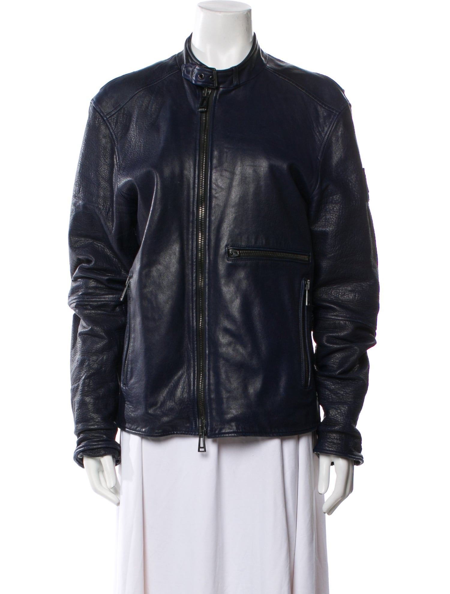 Belstaff Leather Biker Jacket