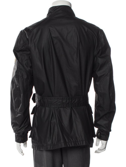 Belstaff Plaid Print Utility Jacket