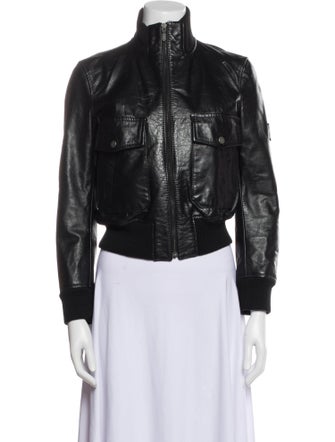 Belstaff Leather Biker Jacket