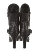Belstaff Quilted Pattern Leather Moto Boots