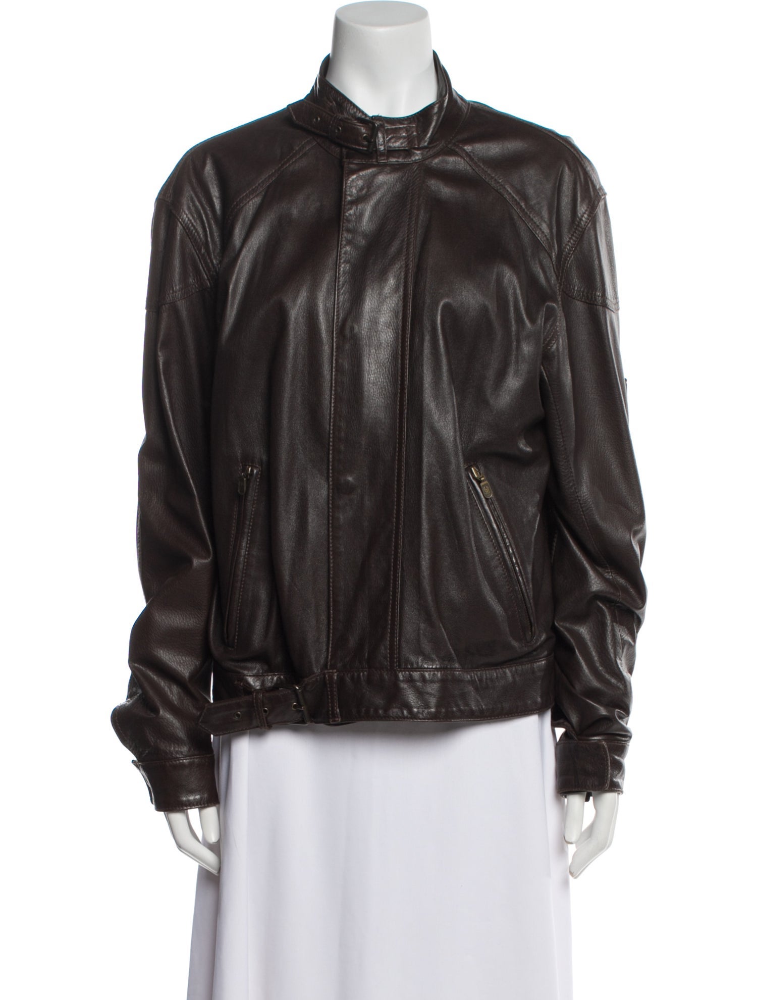 Belstaff Leather Biker Jacket