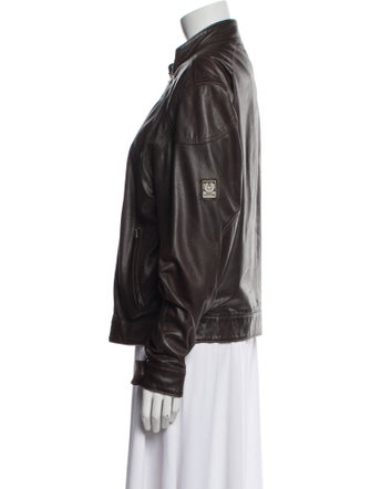 Belstaff Leather Biker Jacket