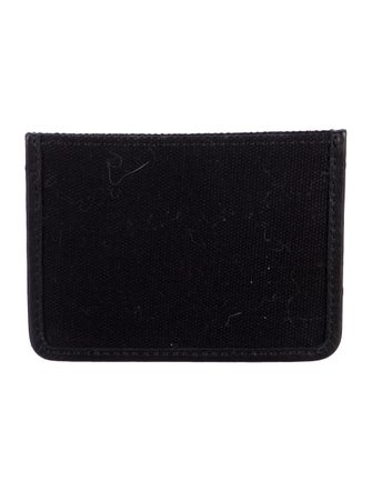 Belstaff Canvas Graphic Print Card Holder