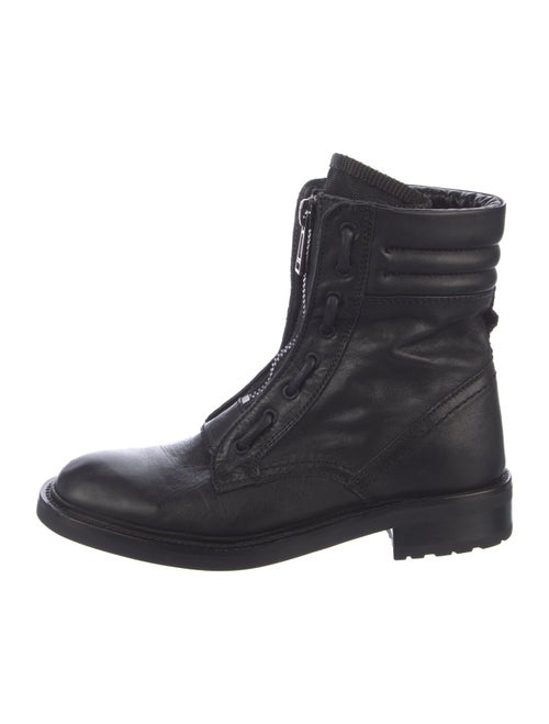 Belstaff Leather Combat Boots
