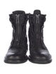 Belstaff Leather Combat Boots