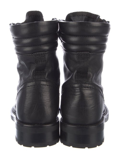 Belstaff Leather Combat Boots